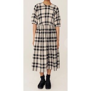 YMC Garden dress black / Stone M